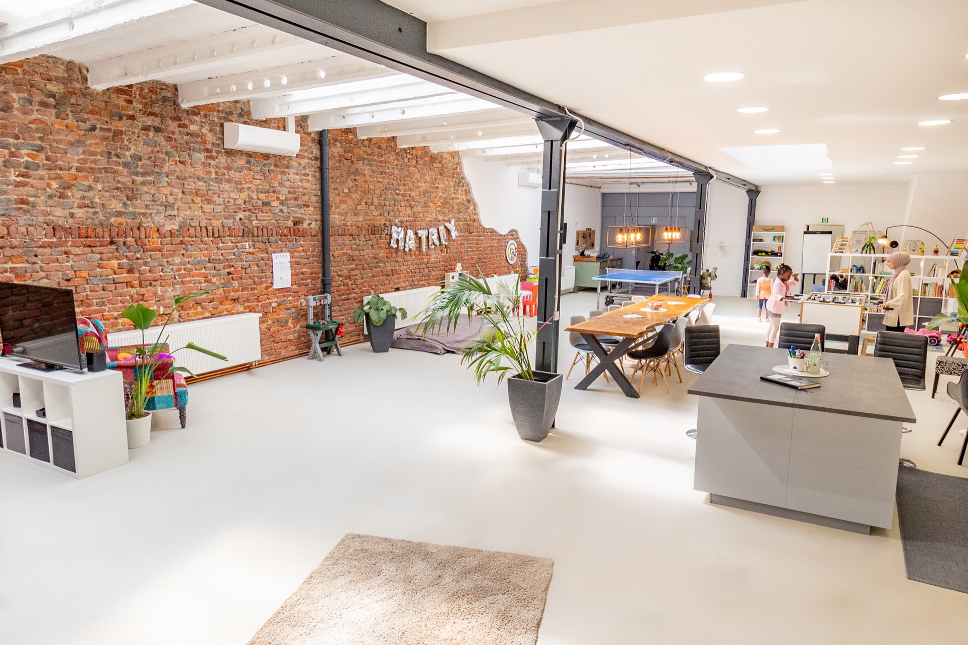Treffpunkt Zentrale MATRiX – die Räumlichkeiten in Düsseldorf